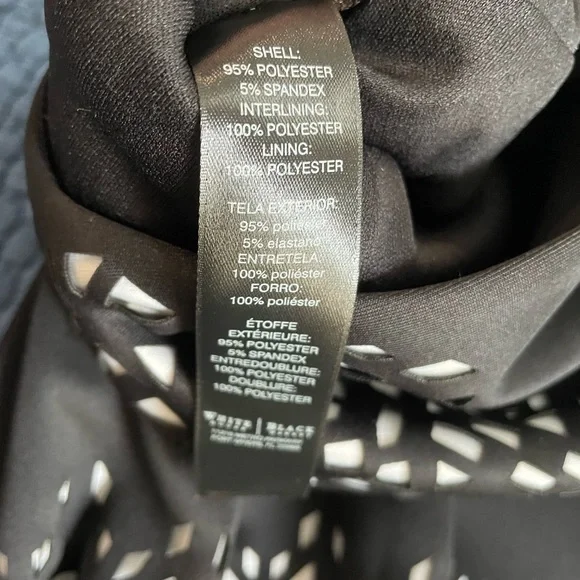 WHBM Laser Cut Dress - Picture 2 of 7